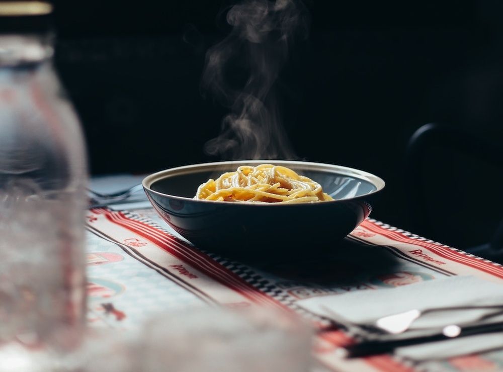 Creamy Mushroom Carbonara